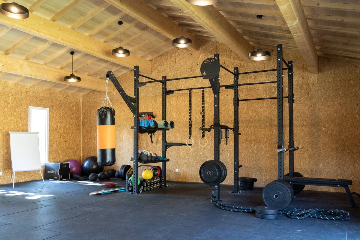 Salle de sport CrossFit home trainer